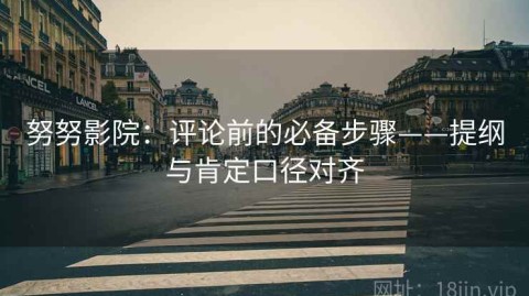 努努影院：评论前的必备步骤——提纲与肯定口径对齐
