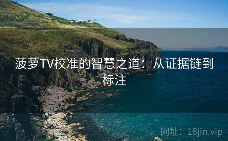 菠萝TV校准的智慧之道：从证据链到标注